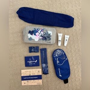 Iceland Air x Verso business class amenities kit